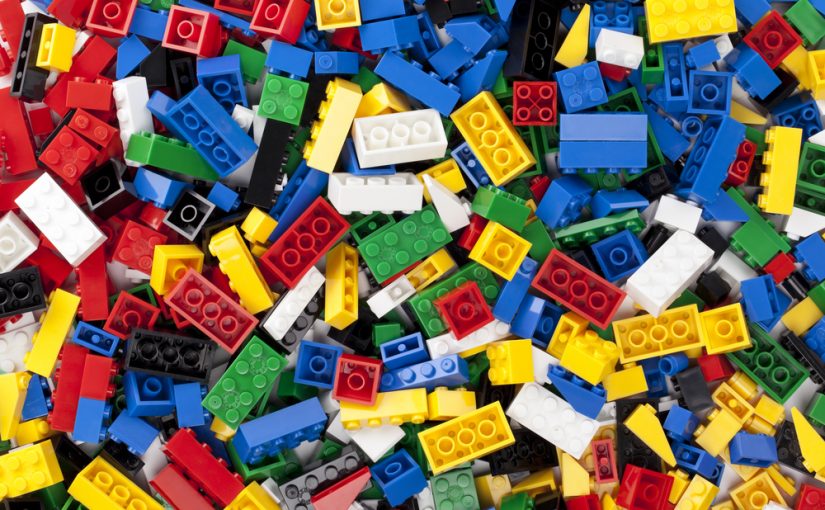 Plastic Toy Building Bricks