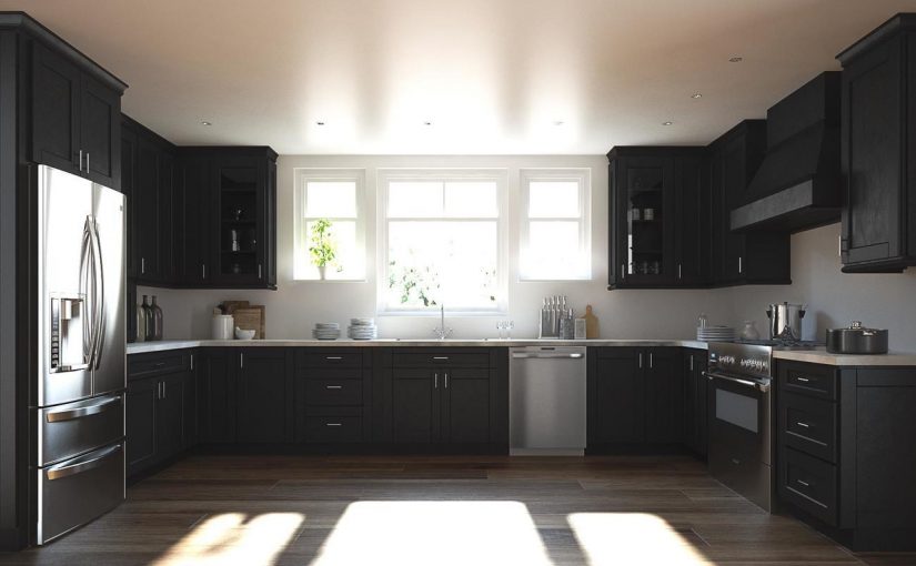 On The Dark Side: How To Be Bold With Black In The Kitchen