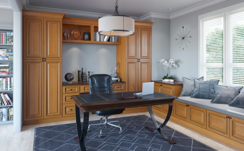4 Tips For Organizing Your Home Office Cabinetry